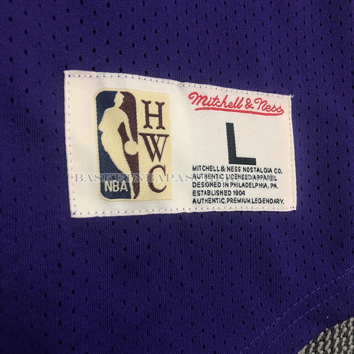 Maillot Manche Courte Los Angeles Lakers Kobe Bryant NO 8 Volet